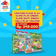 Limited Discount!!! Zimpli Kids Glitter Gelli Play Orange, Green &amp; Unicorn PACKING Safe Slime