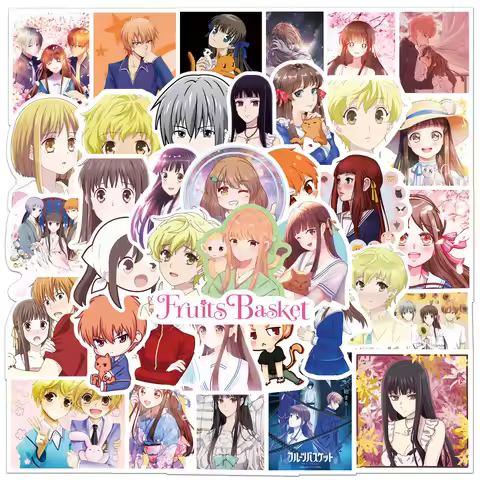 10/30/50Pcs Anime Fruits Basket Doodle Sticker DIY Guitar Refrigerator Phone Laptop Water Cup Skateb