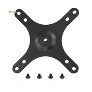 Portable Monitor Mounting Bracket Plate  1/4 Inch Screw Hole to 100x100mm 75x75mm,  Screw Set Wall M