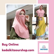 INSTOCKS - Instant Tudung With Mask – Tali