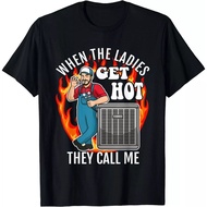 Funny Hvac Technician Air Conditioning Engineer Tech T-Shirt