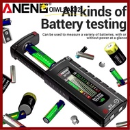 OIWLSAX321 Battery Tester, LCD Display Universal Battery Detector, ANENG BT167 C AA AAA D 9V 1.5V Ha