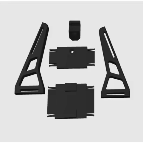 Wall Mount Holder for LEGO 42154 Ford GT 2022 Technic DIY Building Block Wall Display Bracket