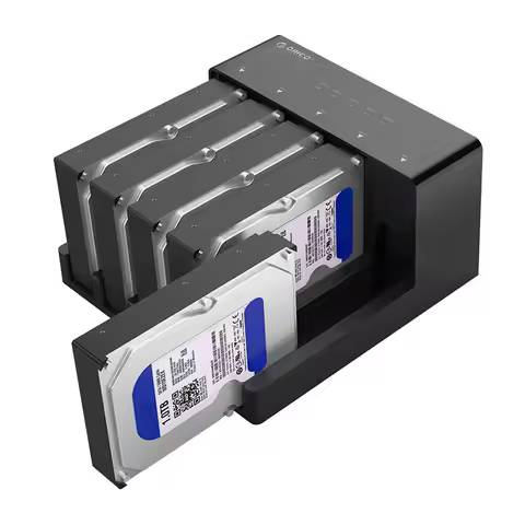 2 Bay 5 Bay Super Speed Usb 3.0 HDD Docking Station Tool Free USB 3.0 To SATA Hard Drive Enclosure C