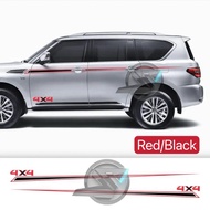 (Ready Stock) S1216# 4x4 Car Body Stripe Vinyl Decal Sticker