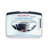 Walkman Jadul Vintage Pemutar Kaset Pita Radio Tape Player Gold Sound