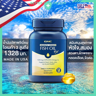GNC FISH OIL น้ำมันปลาสูตรเข้มข้น X4 ของแท้จากสหรัฐอเมริกา
