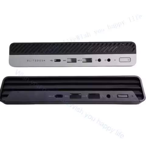 LULUYUAN for HP EliteDesk 600 800 400 G4 G5 G6 G8 DM Mini Front Cover Panel Sliver Black