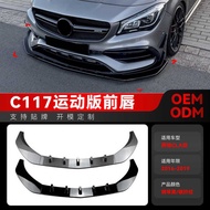 Suitable for 2016-2019 Mercedes-Benz c c117 c2 260 c45 amg Front Lip Corner Modification Parts