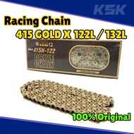 Tobaki Gold Chain 428H O-RING 415H ORING CHAIN RANTAI EMAS 428 415 132L 122L O RING Chain 415 428 Or