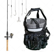 Cross-Border Fishing Bucket Storage Bag Fishing Tool Bag Gallon Bucket Fishing Storage Bag Waterproo