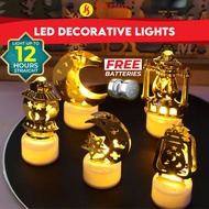 SUPERSAVE Raya LED Flameless Candle Light Mini Magic Lamp Decorations Ramadhan Ketupat Deco Lampu Hiasan Raya 2024