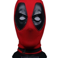 หน้ากาก Deadpool คอสเพลย์ Prop ผ้าไนลอนประสิทธิภาพ เสื้อฮู้ด หน้ากากฮาโลวีนแสนสนุกและตลกสําหรับนิทรร