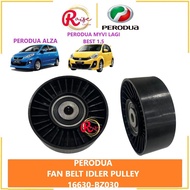PERODUA FAN BELT TENSIONER ILDER PULLEY 16630-BZ030 - PERODUA ALZA 1.5 / PERODUA MYVI LAGI BEST 1.5