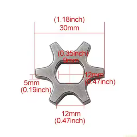 Gear Sprocket Drive Replace Sprocket Gear Asterisk 3/6/7 Teeth Electric Chainsaw