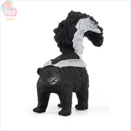 Simulation Static Solid Weasel Model Wild Animal Weasel Ornaments