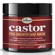 DIFEEL CASTOR PRO-GROWTH HAIR MASK 340G - BEAUTY LANGUAGE