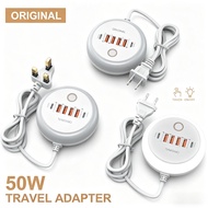 USB Type C Multi Ports Power Strip 50W Fast Charging Charger For Phone