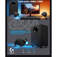 LOGITECH G560 PC GAMING LIGHTSYNC  2.1 SPEAKER (120W RMS)