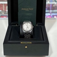 DISPLAY!!!AUDEMARS PIGUET 41MM ROYAL OAK 白面 15400ST #J91949#AP手錶 #愛彼皇家橡樹