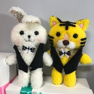 RABBIT LULU 我們都要結婚系列 長腿版 老虎與兔子之戀 婚禮擺飾