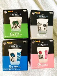 龍珠一番賞 布洛尼 黑粉悟空 極意悟空 神悟空 4隻杯