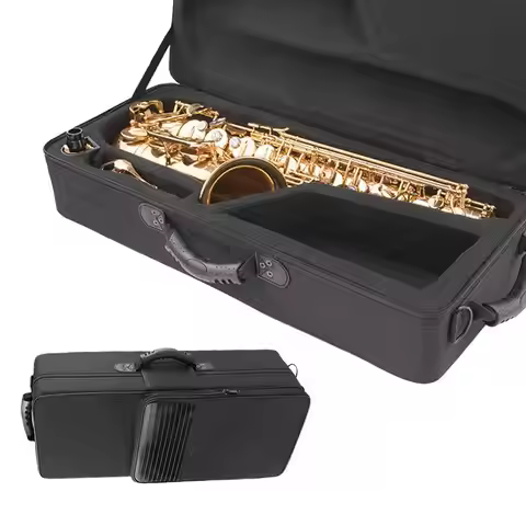 Saxophone Case For Alto Sax Soft Padded Alto Sax Case Bag Saxophone Case 600d Canvas Alto Sax Backpa