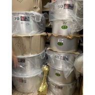 🔥READY STOCK🔥 EXTRA TEBAL PERIUK ALUMUNIUM INDIAN POT 60CM - 80CM 2TANGKAI