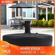aliwell Luocute Patio Umbrella Base  Heavy Duty Water Sand Fillable Adjustable Holder for 1.38in 1.4