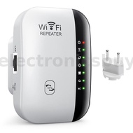 300M WiFi Repeater Wireless Signal Booster Long Range Wifi Extender Router for PC Laptop TV Box Phon