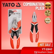 YATO Combination Pliers, Crv, 200mm / Model: YT-1942