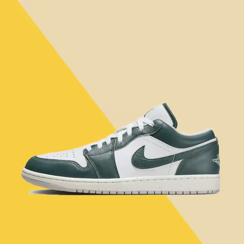 NIKE Air Jordan 1 Low Unisex Basketball Shoes, High Performance & Comfort, Durable Design - FQ7687-3