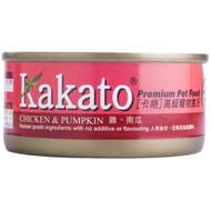 [Bundle of 15] Kakato Premium Chicken & Pumpkin Canned Food for Dogs & Cats (2 sizes)