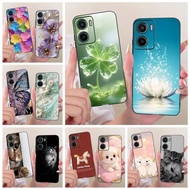 For Motorola Moto G05 Case MotoE15 Luxury Lucky Leaf Flowers Painted Phone Case For Motorola Moto E1