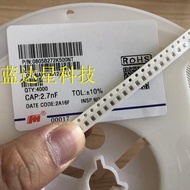 0805B272K500NT Fenghua Chip Capacitor 0805 272K/2.7 NF/2700PF/2700P 50V