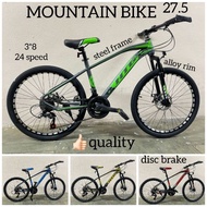 VVM: BASIKAL 27.5 MOUNTAIN BIKE  ADULT 24 speed BASIKAL DEWASA GEAR BICYCLE ALLOY RIM 27.5 SIBERIAN