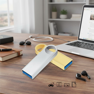 Portable Waterproof 128GB Metal USB Flash Drive 128G Thumb Drive Memory Stick USB2.0 Jump Drive for 