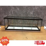 AB ตู้ปลา ตู้ปลากัดเล็กขอบอะลูมิเนียม 24 นิ้ว 4 ช่อง พร้อมฝา  ขนาด 6.5X24X8.5 นิ้ว ระยะเวลารอสินค้า 