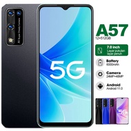 HP OPO A57 RAM12 256GB Layar 7 inch Smartphone 5G WiFi Android 4G