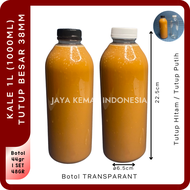 1000ml Plastic Kale Bottle 1L Coffee Drink Bottle/ PET Bottle/