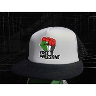 Palestine Trucker Cap / Topi Palestine /  Free Saiz