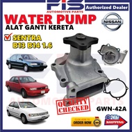 FIS GMB Original Water Pump Nissan Sentra B13 B14 1.6 GWN-42A 21010-F4300 21010-03M00 Alat Ganti Ker