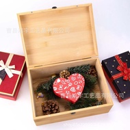 Gift Box Household Flip Solid Wood Bamboo Wooden Wooden Storage Box Storage Box Packaging Box Tea IO