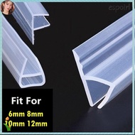 EEM 1M 6-12mm F U h Shape Seal Strip Home Improvement Silicone Rubber Bathroom Accessaries Window Se