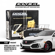(Civic FK2R / FK8R / Evo 4-9 / Megane RS) DIXCEL Z TYPE 850'c Brake Pad - FRONT *BREMBO 4 pot (Z 341