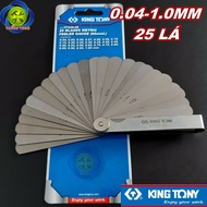 Kingtony 77335-25 slot gauge 0.04-1.0MM 25LE