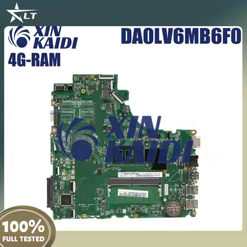 For Lenovo V510-15IKB Motherboard DA0LV6MB6F0 4405U i3 i5 i7 6 7th RAM 4G GPU 2G V310-14ISK V310-14I