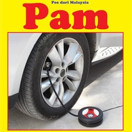 Mesin Pum Pam Angin Tayar Elektrik Kereta MotorBike Basikal Tilam Angin Bola Air Compressor Inflator Pump Car Tire Tyre