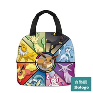 Pikachu pokemon pokemon Cartoon Lunch Bag Student Lunch Box Bag Ice Bag Waterproof Thermal Insulatio