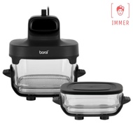 BORAL Digital Air Fryer Glass Container 360° Air Circulation Touch Control Multi Mode Air Fryer